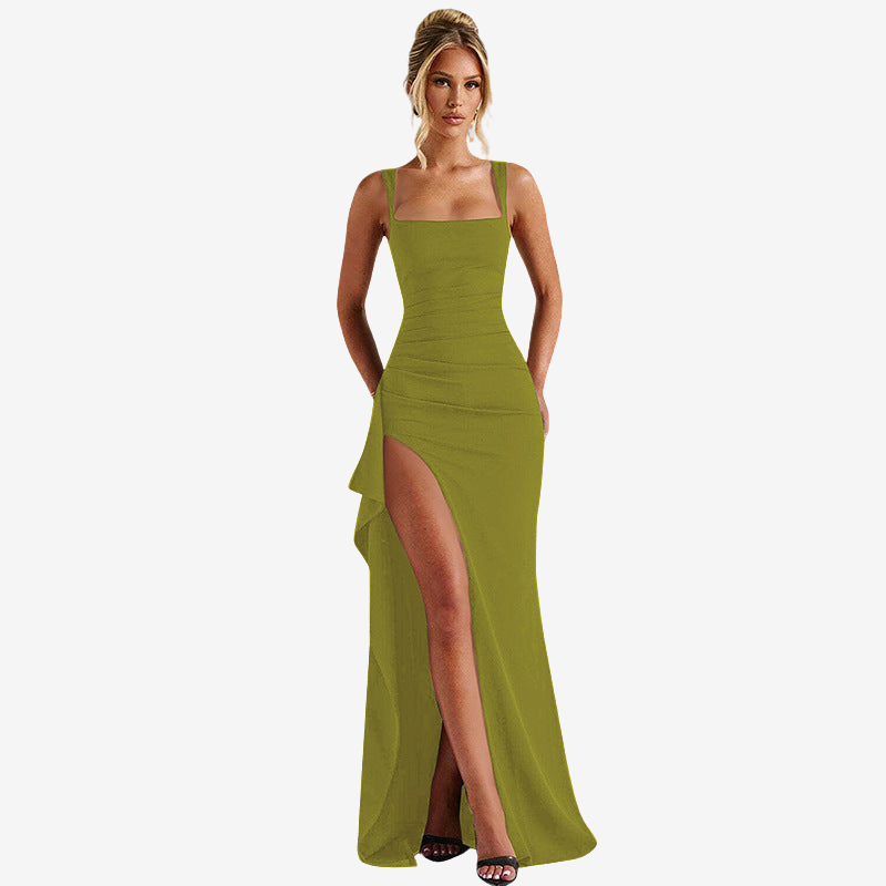 Maria™ | Vestido Maxi Elegante Formal con Abertura
