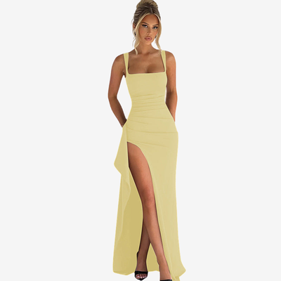 Maria™ | Vestido Maxi Elegante Formal con Abertura