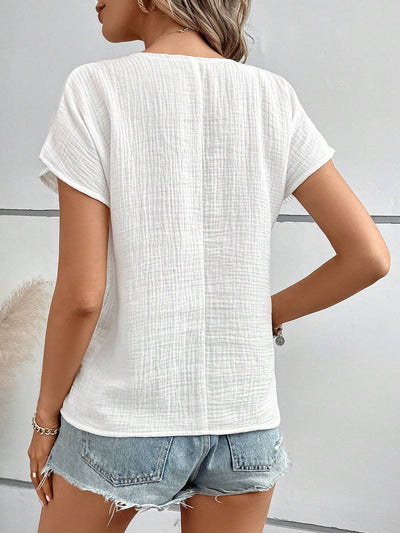 Blusa de manga corta