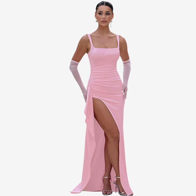 Maria™ | Vestido Maxi Elegante Formal con Abertura