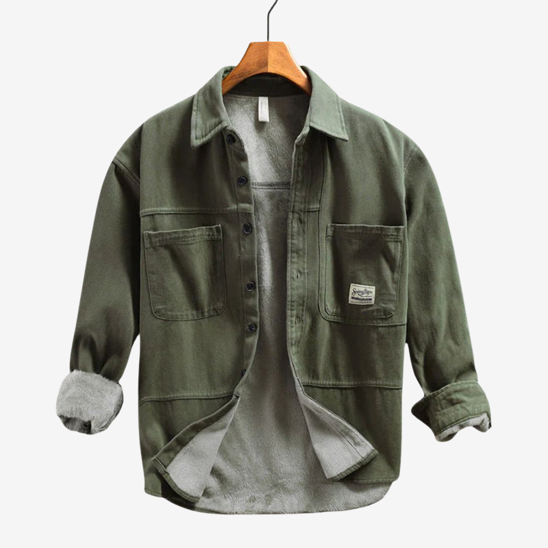 Omar™ | Polo de Felpa con Bolsillos Cargo