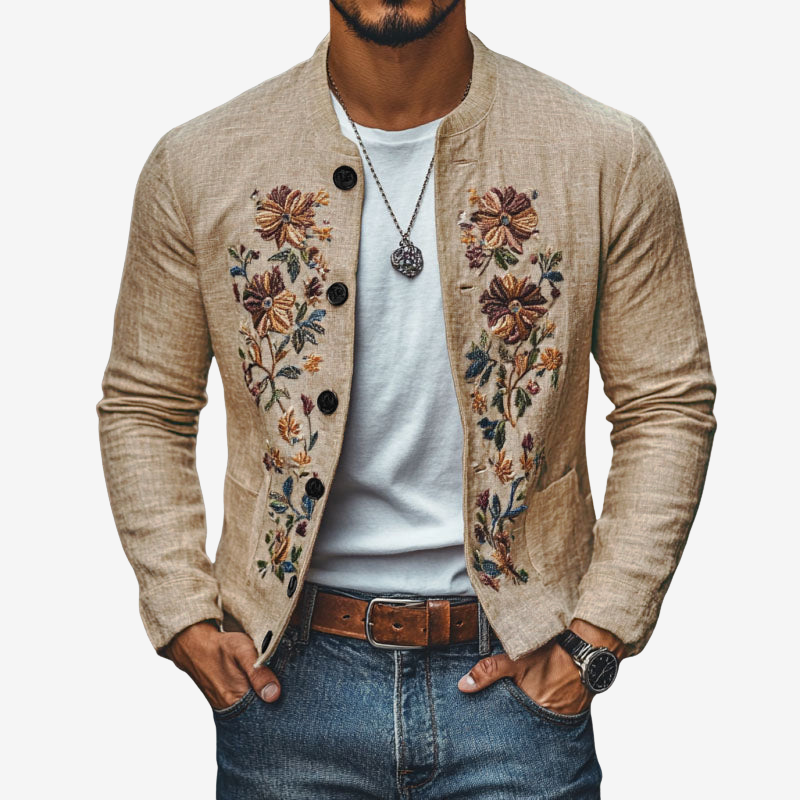 Bosco™ | Chaqueta Bordada Casual