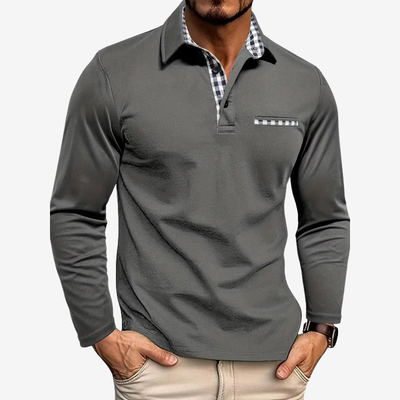 Raul™ | Camiseta polo de manga larga