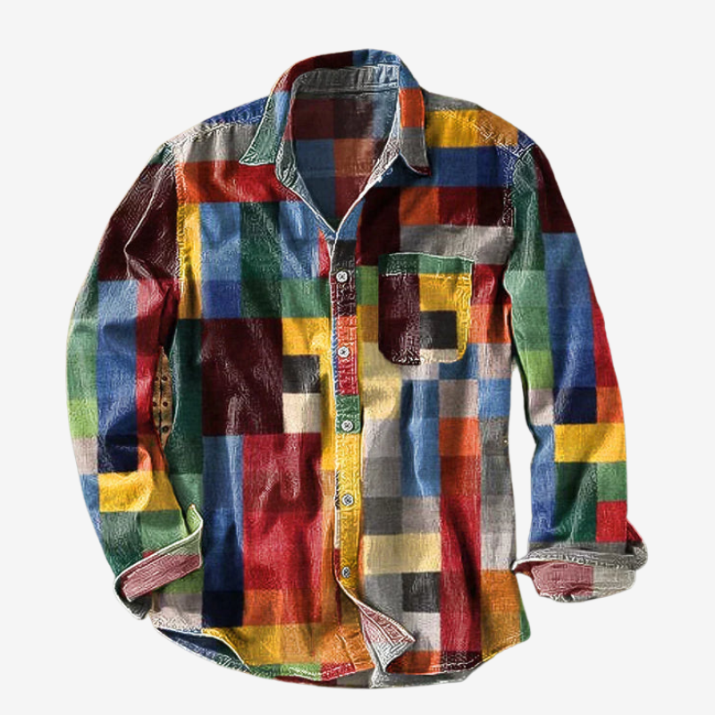 Axel™ | Camisa Polo de Diseño Vintage