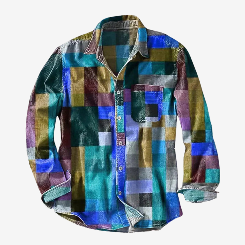 Axel™ | Camisa Polo de Diseño Vintage