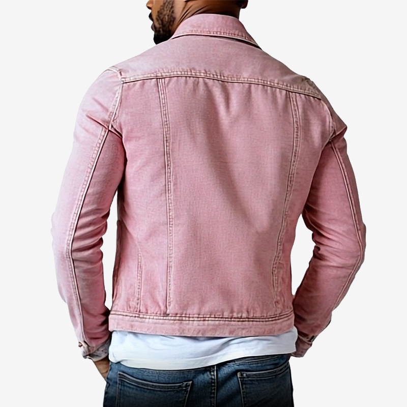 Bosco™ | Chaqueta Vaquera Vintage Rosa