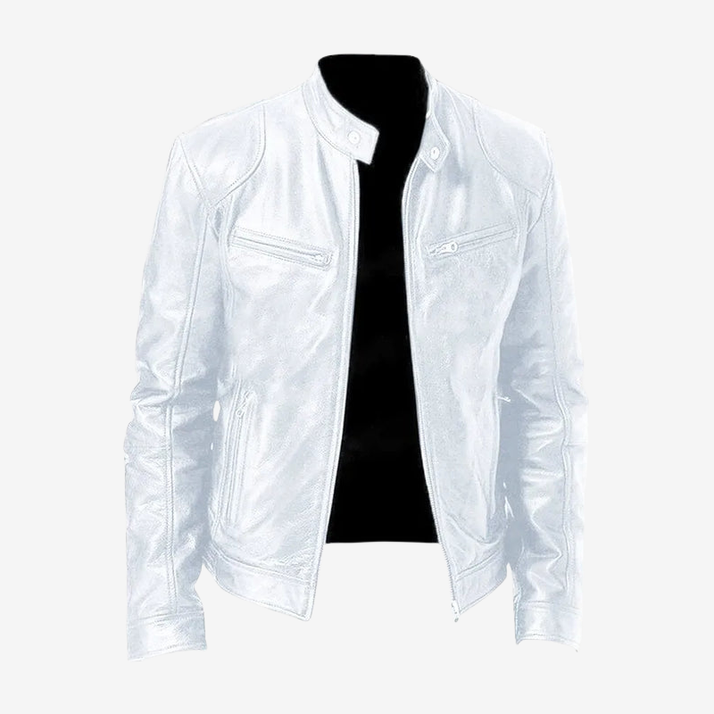 Samuel™ | Chaqueta de cuero casual