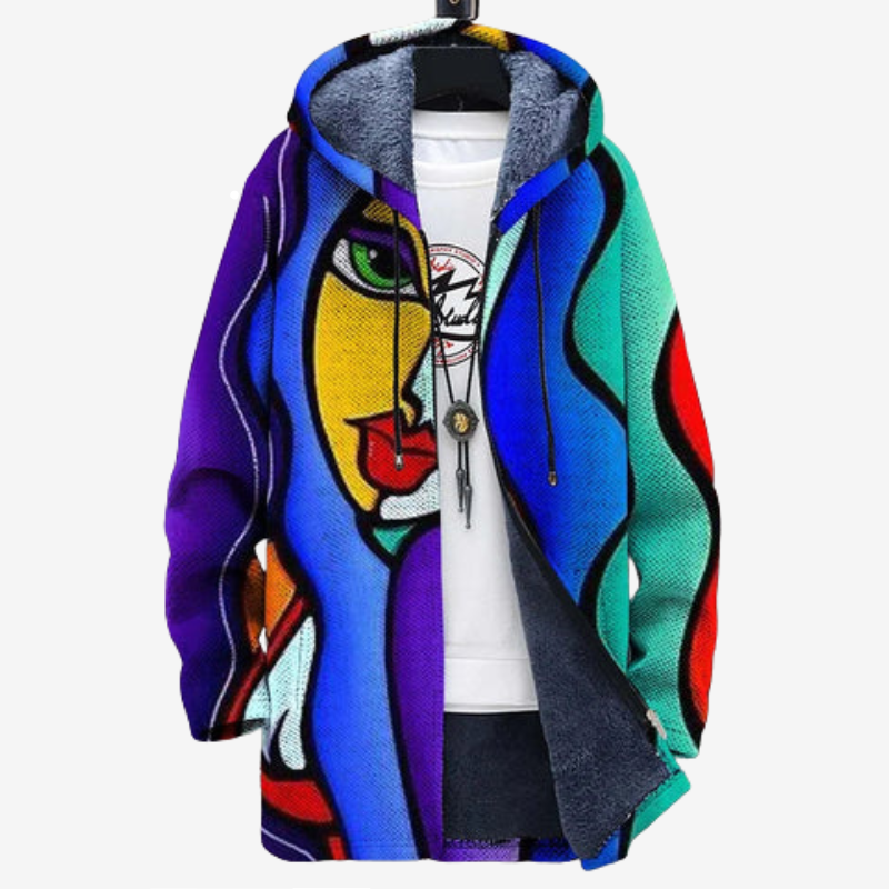 Teresa™ | Cárdigan Artístico de Lujo + Cremallera