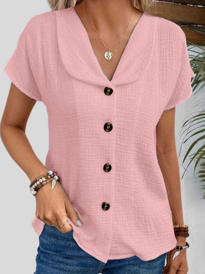 Blusa de manga corta