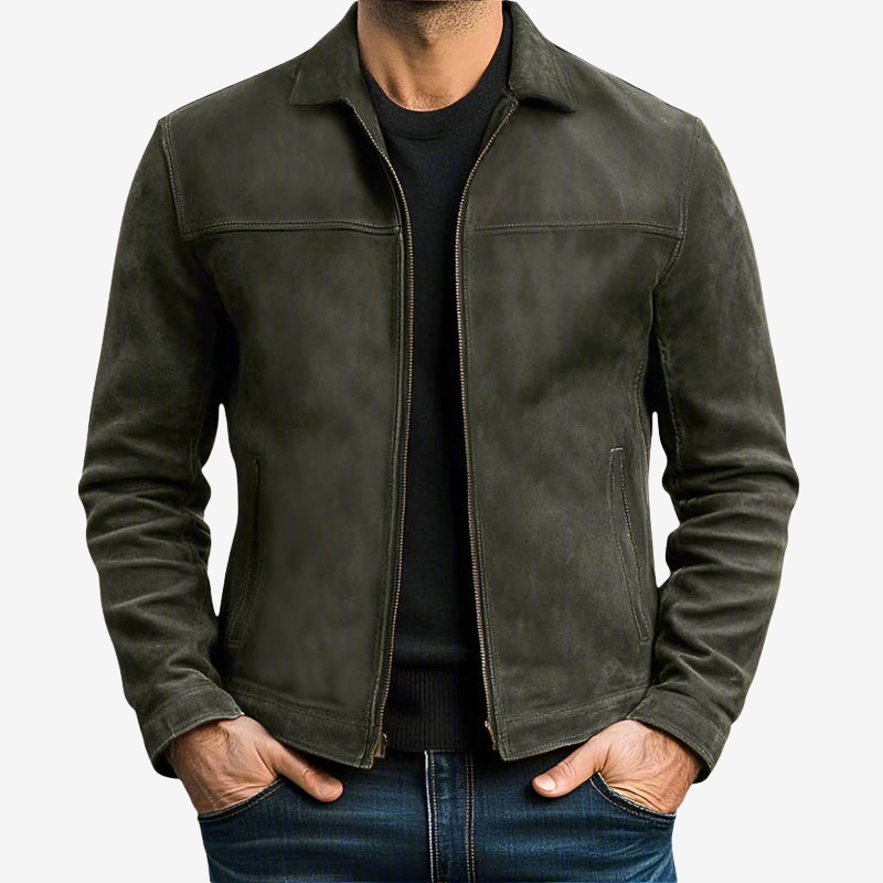 Alvaro™ | Chaqueta de Cuero Moderna