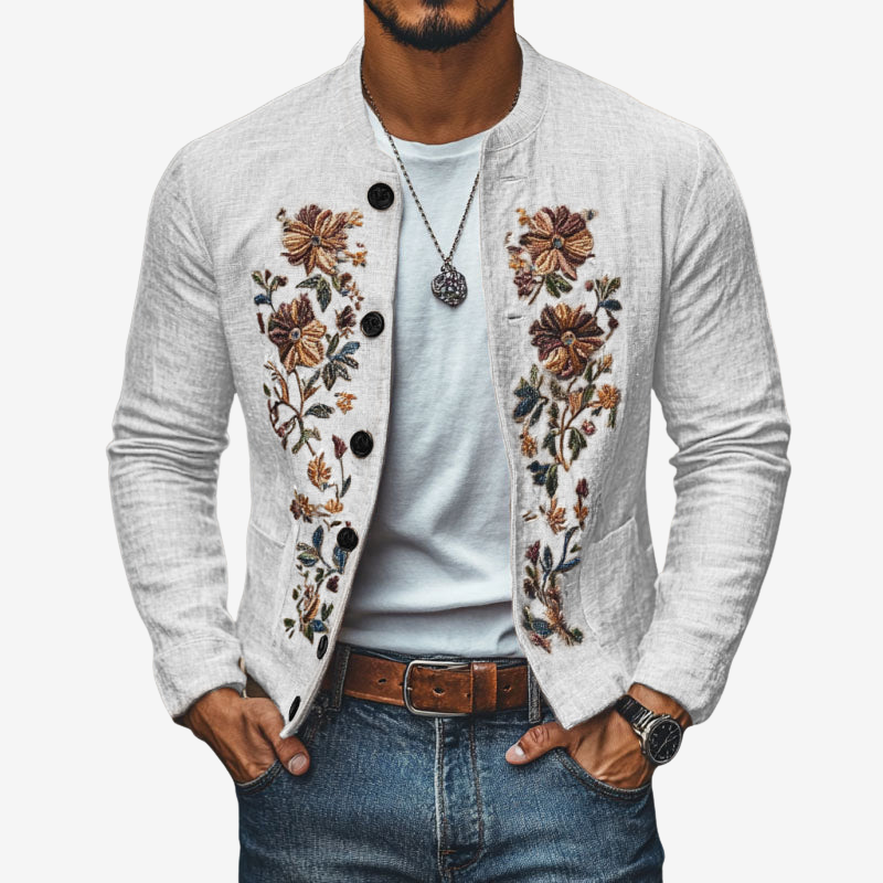 Bosco™ | Chaqueta Bordada Casual