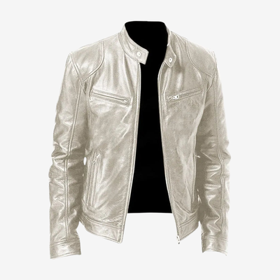 Samuel™ | Chaqueta de cuero casual