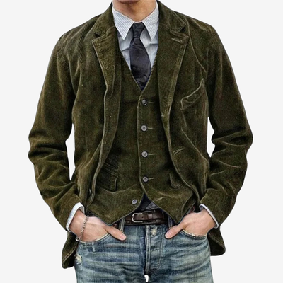 Lucas™ | Chaqueta Y Chaleco Vintage