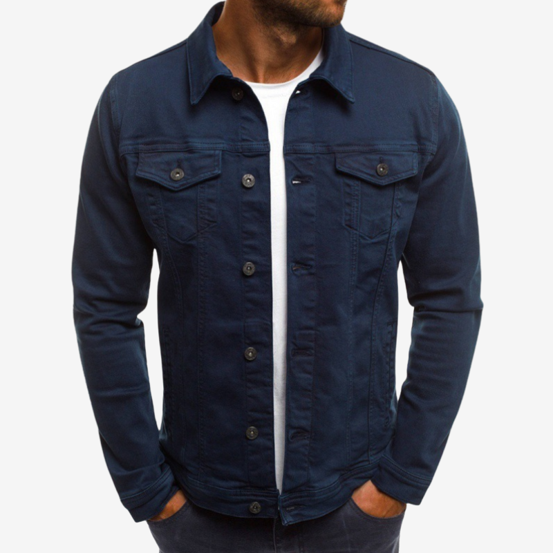Liam™ | Chaqueta de jeans sastrería