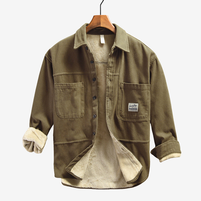 Omar™ | Polo de Felpa con Bolsillos Cargo