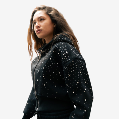 Isabel™ | Sudadera con Capucha Galáctica Corta