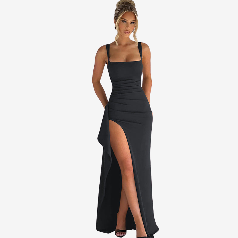 Maria™ | Vestido Maxi Elegante Formal con Abertura