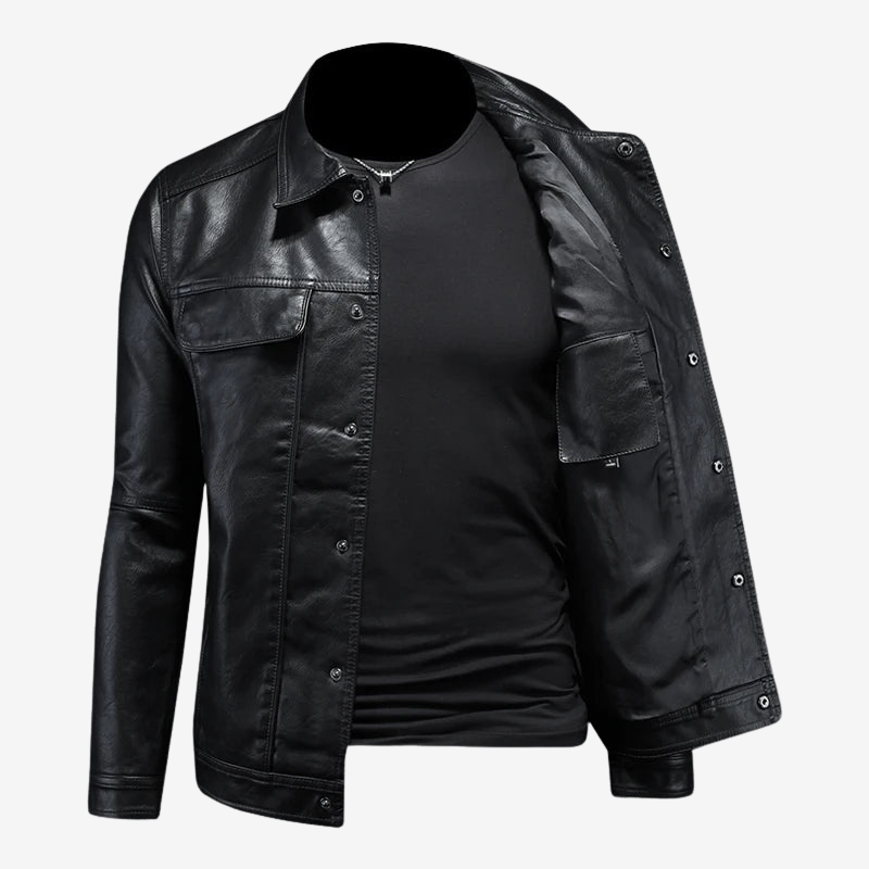 Samuel™ | Chaqueta de cuero Rider