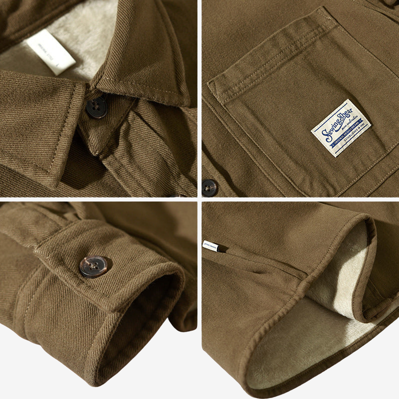 Omar™ | Polo de Felpa con Bolsillos Cargo