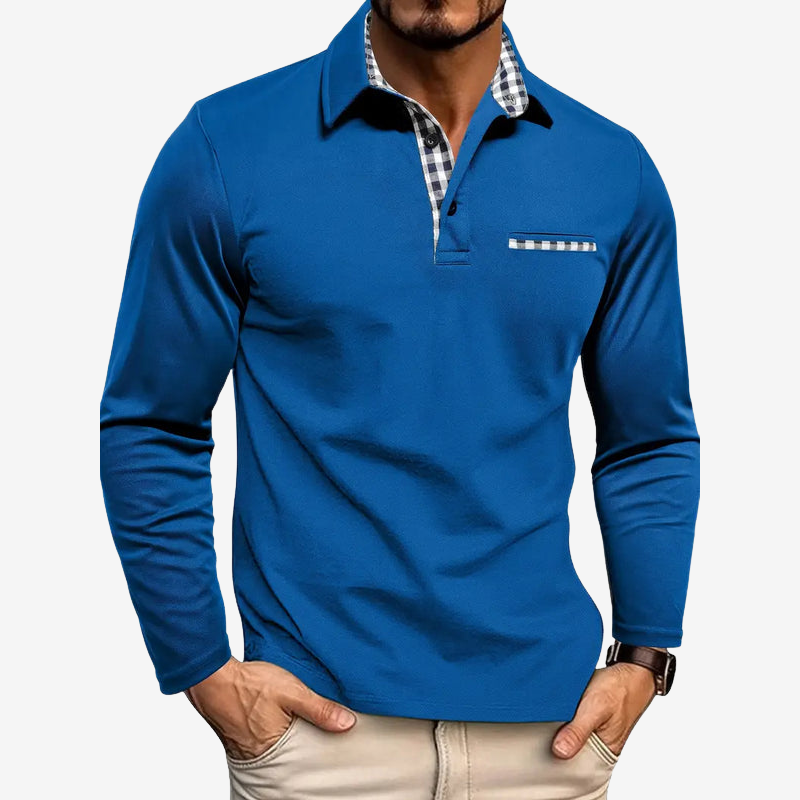 Raul™ | Camiseta polo de manga larga