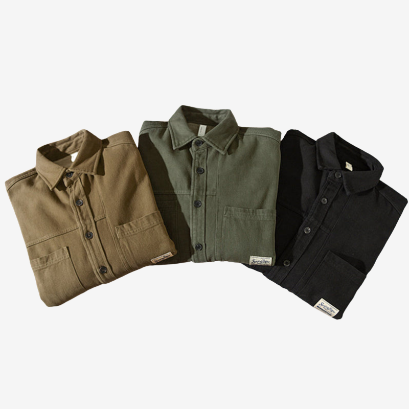 Omar™ | Polo de Felpa con Bolsillos Cargo