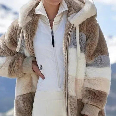 Margit™ | Chaqueta Polar de Invierno con Capucha