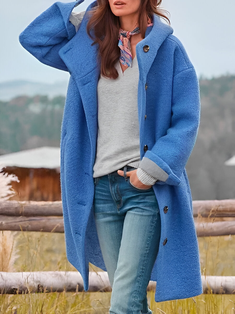 Diana - Abrigo largo con capucha