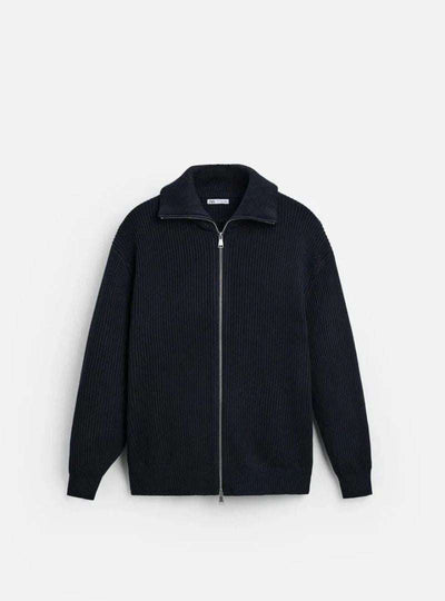 Burgos | Cárdigan con Forro y Cierre de Cremallera