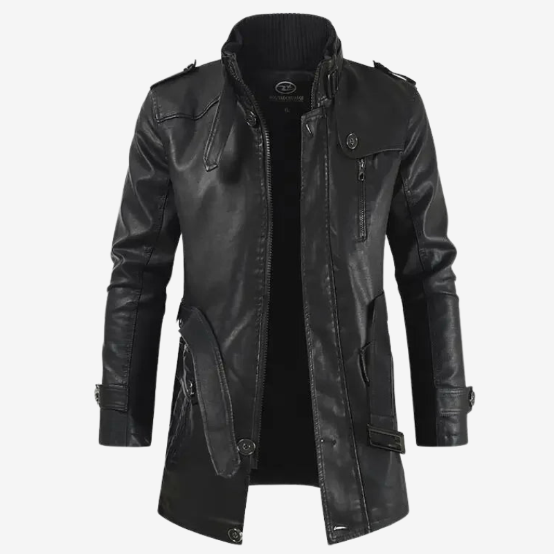 Mario™ | Chaqueta de cuero vintage