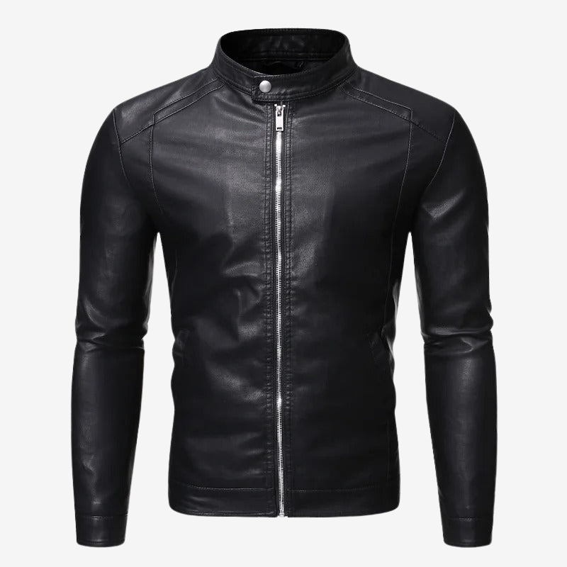 Mario™ | Chaqueta de cuero premium
