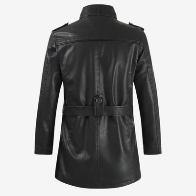 Mario™ | Chaqueta de cuero vintage