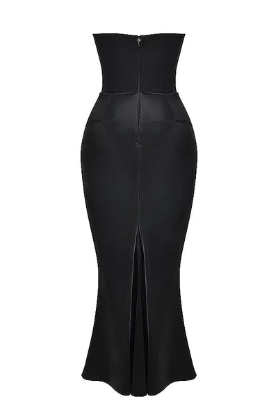 Niza | Vestido largo de satén